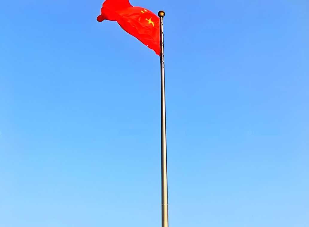 Tytanowy maszt flagowy